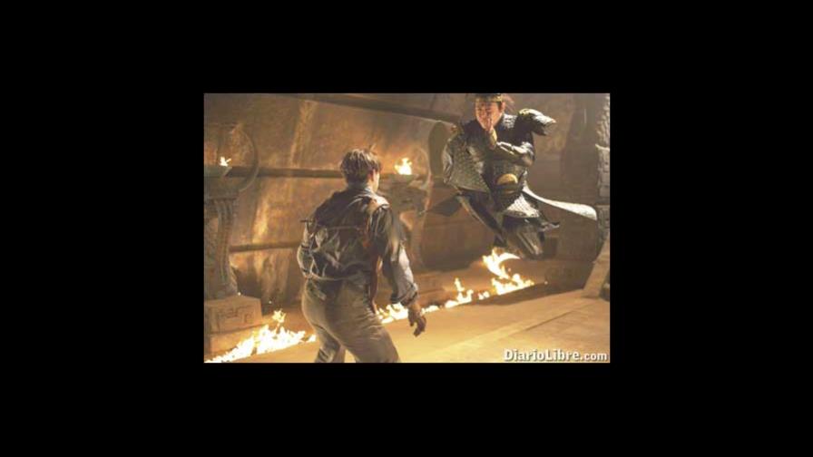 Una momia muy viva y oriental