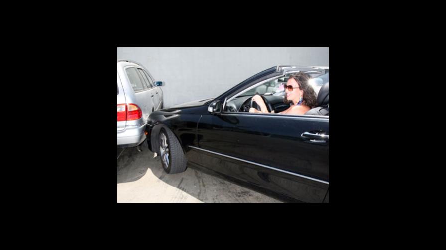 Remolcan el auto de Britney Spears