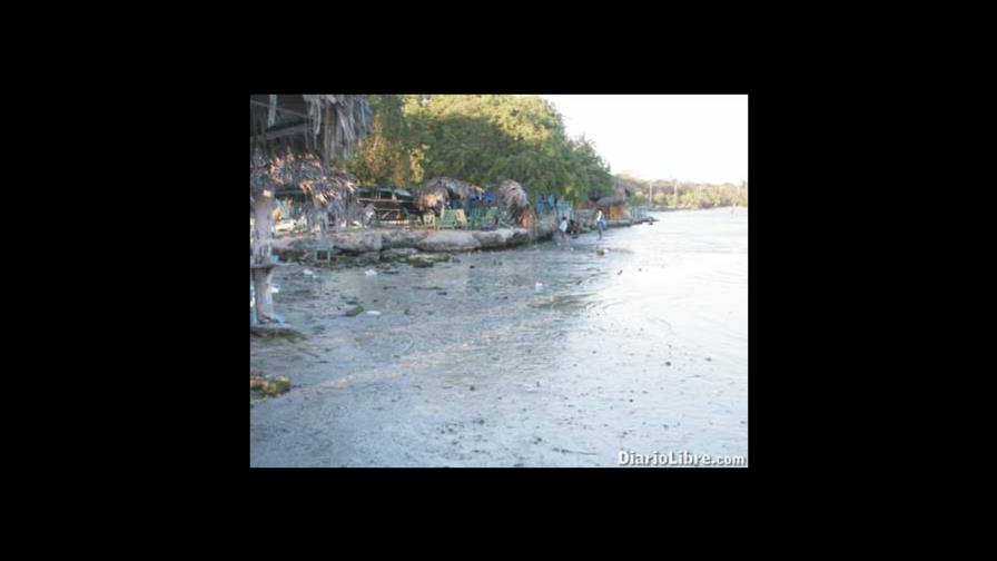 El comercio obstruye las venas del río Brujuela en Boca Chica