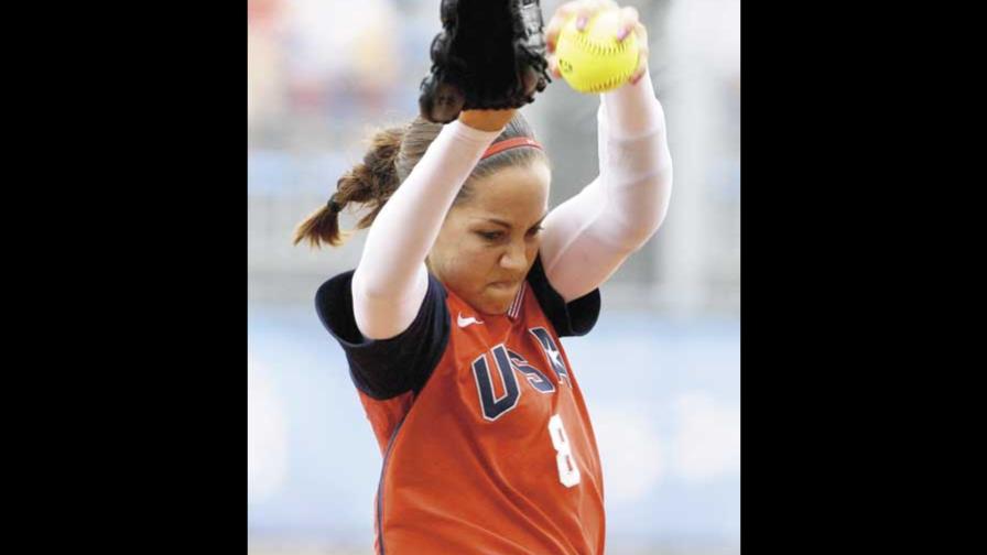 Cat Osterman, de EEUU, lanzó no hit en softbol Cat Osterman, de EEUU, lanzó no hit en softbol
