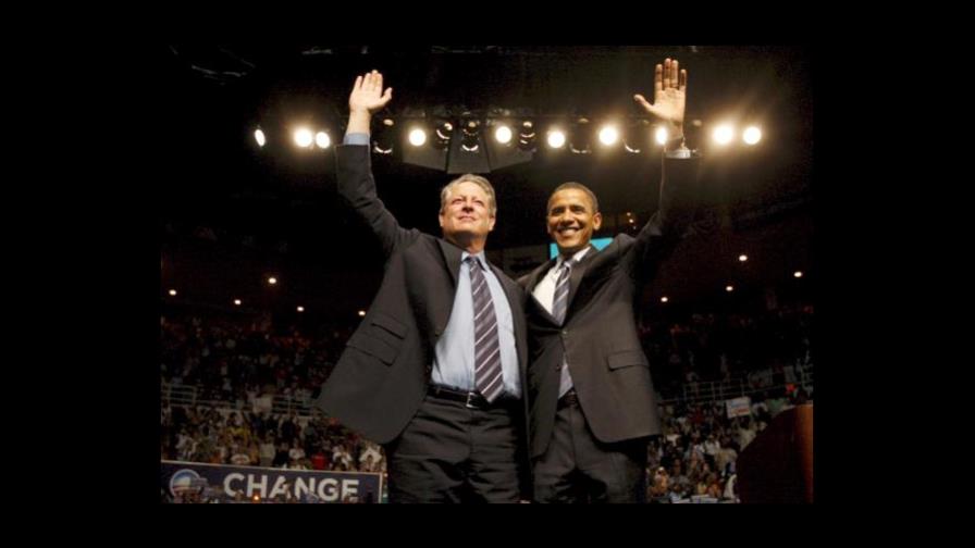 Al Gore formaliza su apoyo a Obama