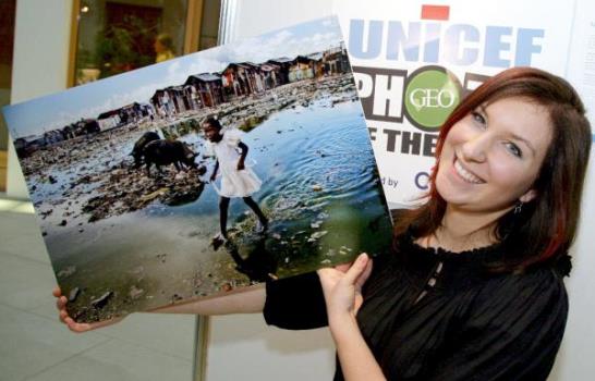 Unicef premia una fotografía que muestra la miseria haitiana