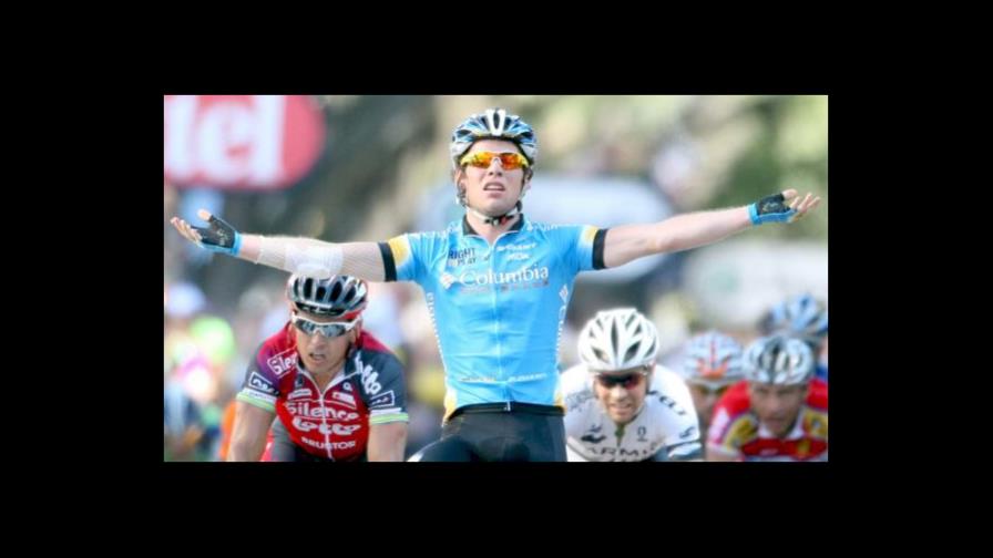 Cavendish vuelve a ganar sprint, pero Evans sigue líder del Tour de Francia