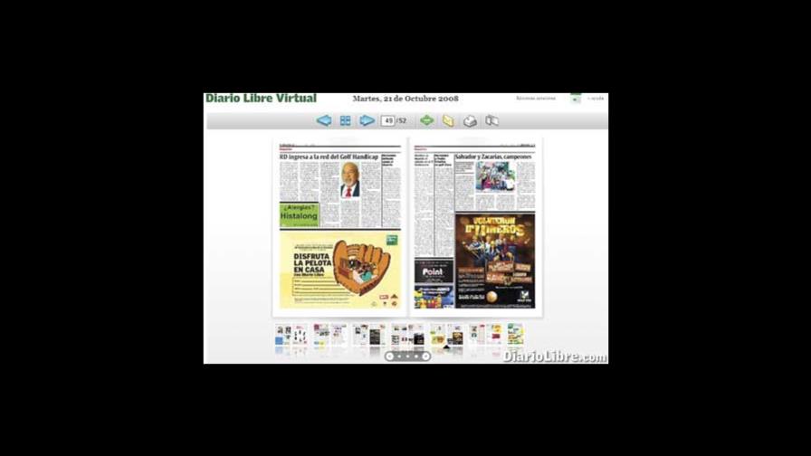 Gran éxito, Diario Libre virtual