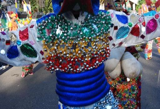 Lechones y comparsas en el Carnaval de Santiago