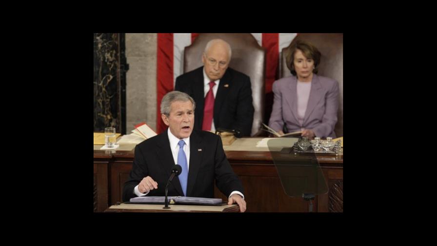 Deslucido discurso de Bush con el último Estado de la Unión