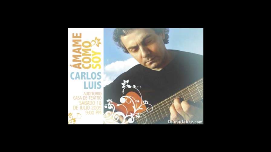 Carlos Luis: Ámame como soy, el 18 en Casa de Teatro