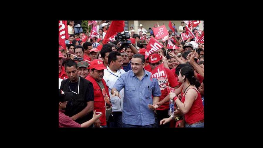 La ex guerrilla del FMLN encabeza los comicios en El Salvador