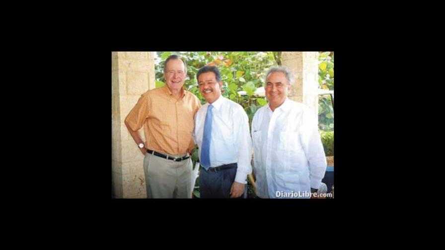 George Bush padre invitó a LF a Texas