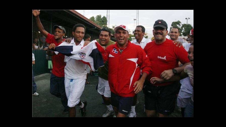 RD avanza al grupo 1 en Copa Davis