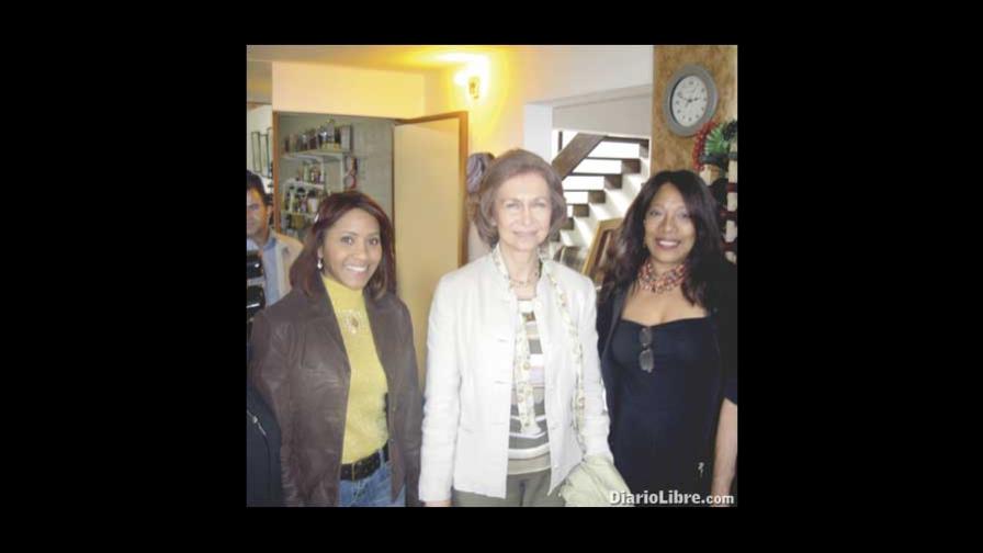 Reina Sofía almorzó en un restaurante de San Cristóbal