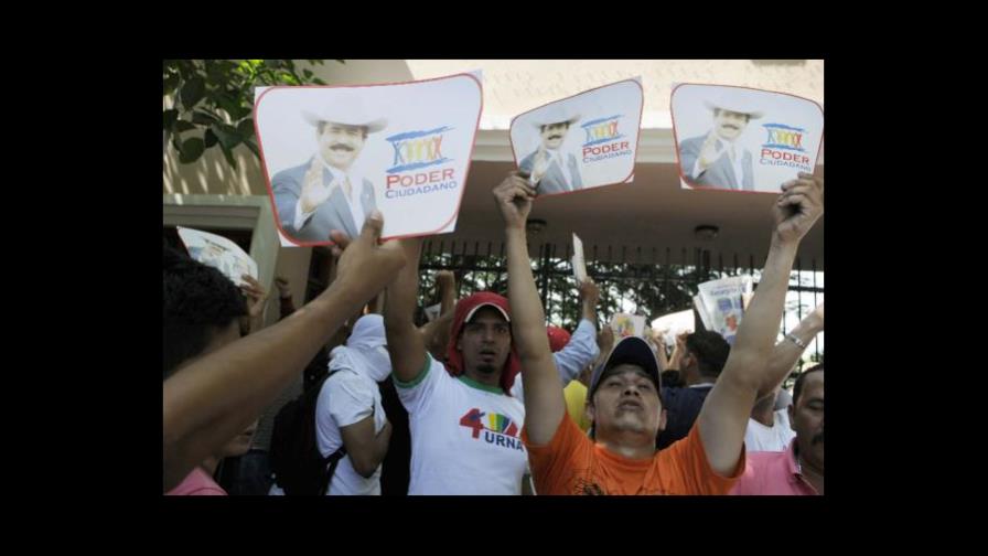 Micheletti jura como Presidente de Honduras