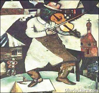 El violinista, Sholom, Chagall y Cordero El violinista, Sholom, Chagall y Cordero