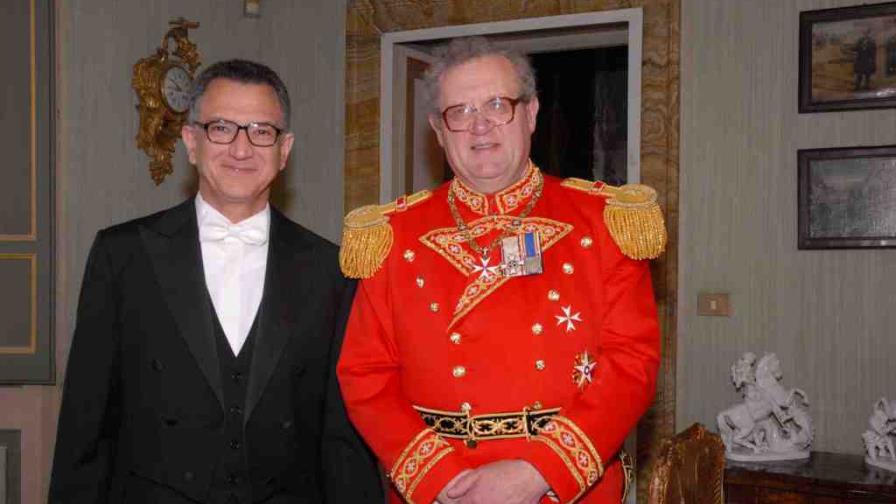 Víctor Grimaldi presenta credenciales ante la Orden de Malta