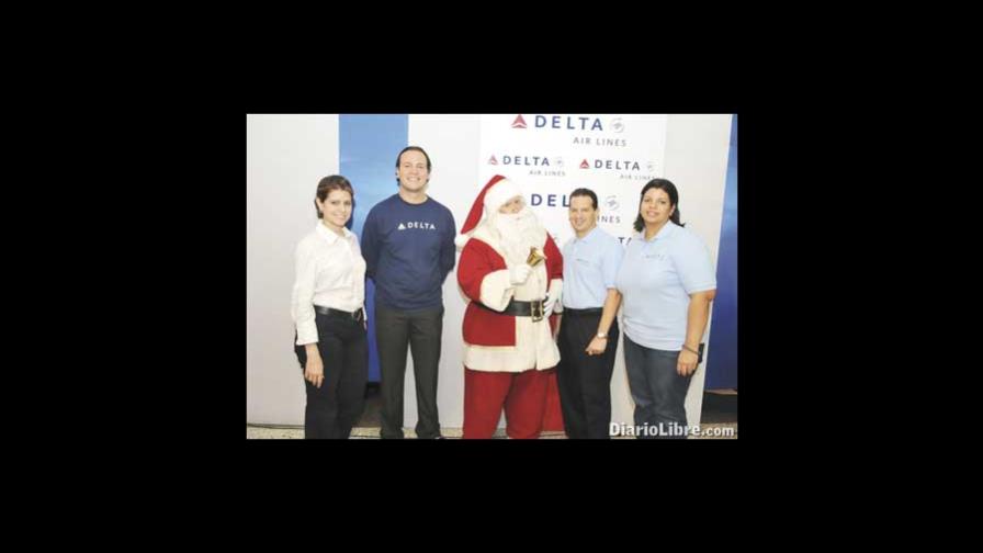 Delta Air Lines celebra la Navidad con sus clientes