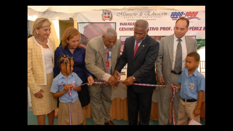 Inauguran nuevo Centro Educativo Profesor Isidro Pérez Bello