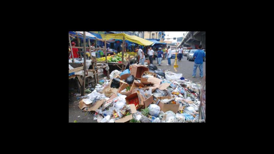 Mercados, el concho y la basura hacen imposible la avenida París