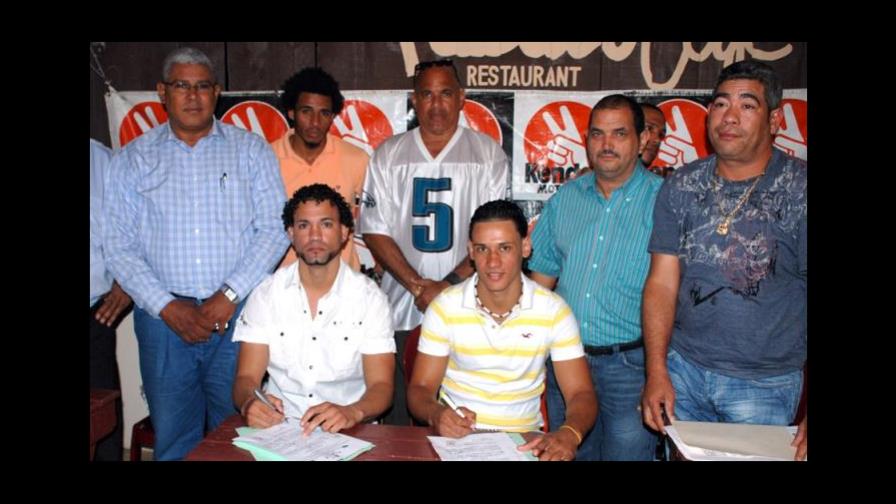 Toribio y Betancourt firman pelea por título nacional de boxeo