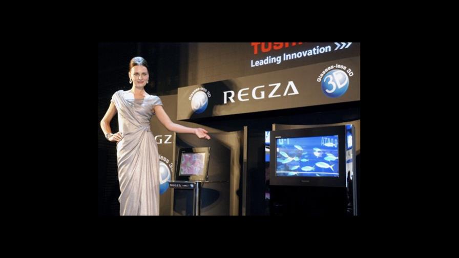 Toshiba lanza TV en 3D sin necesidad de gafas