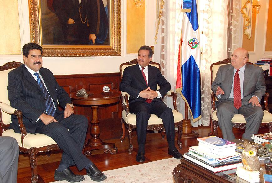 Presidente recibe a canciller de Venezuela