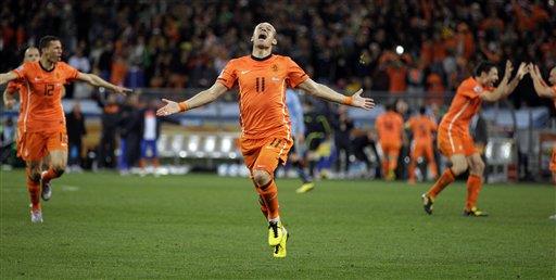 Holanda en la final; elimina a Uruguay 3-2