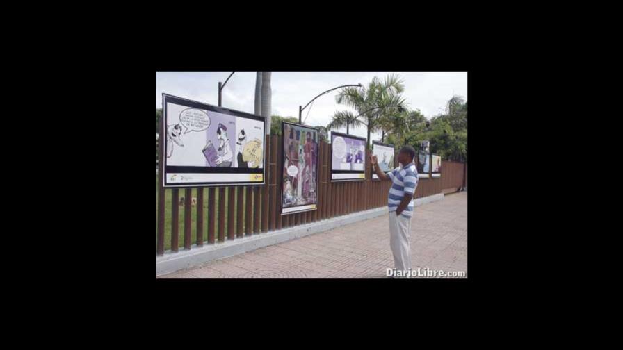 Diógenes y Boquechivo asaltan la verja del Parque Independencia