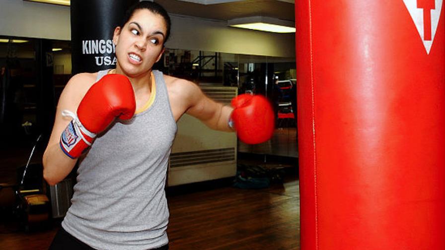 Boxeadora dominicana con el sueño dorado de las olimpiadas