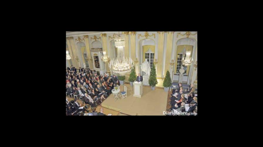 Vargas Llosa ofreció discurso Nobel