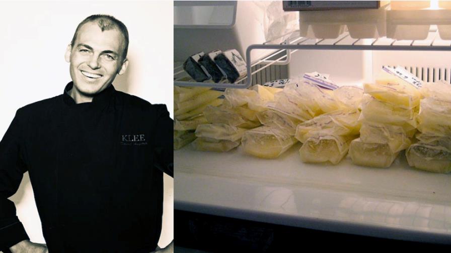 Fabrican queso con leche materna