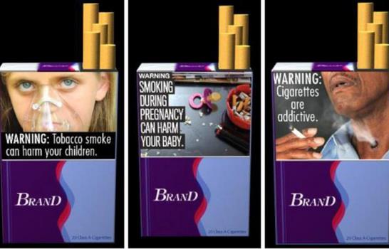 Mostrarán cadáveres y pacientes de cáncer en cajetillas cigarrillos