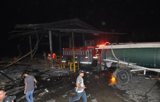 Varios heridos por explosión en planta de gas en Tamboril