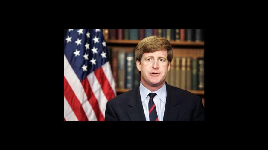 Representante Patrick Kennedy anuncia que se retira de la política