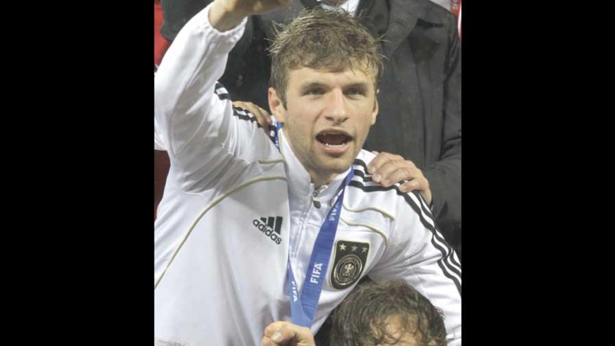 Mueller, el mejor jugador joven