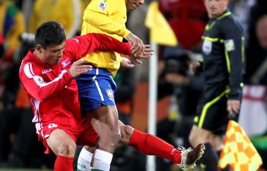 Brasil gana 2-1 a Norcorea con joya de Maicon
