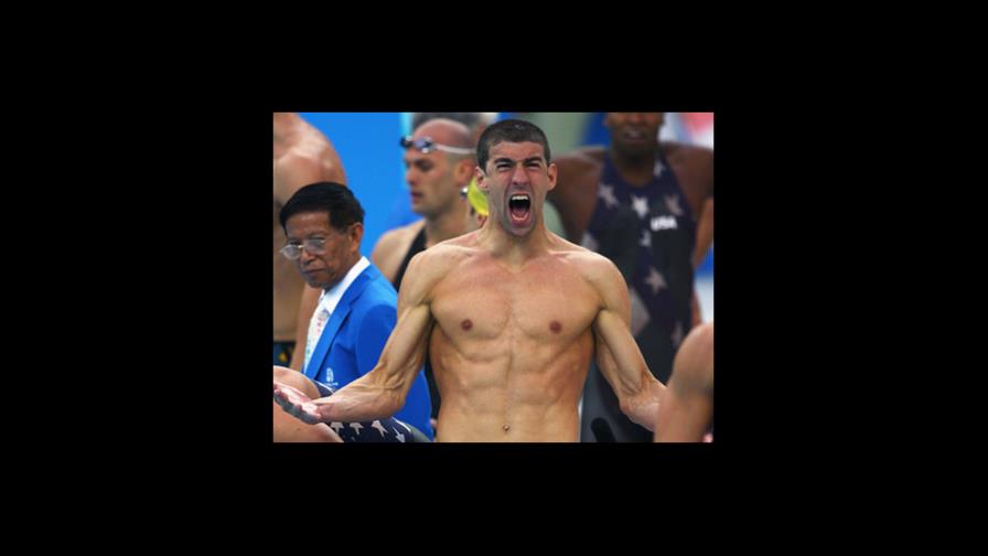 Michael Phelps eliminado en 50 libre y segundo en 100 espalda