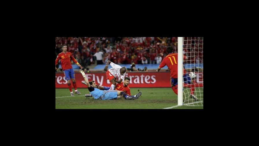 Gol de Suiza sorprende la defensa española