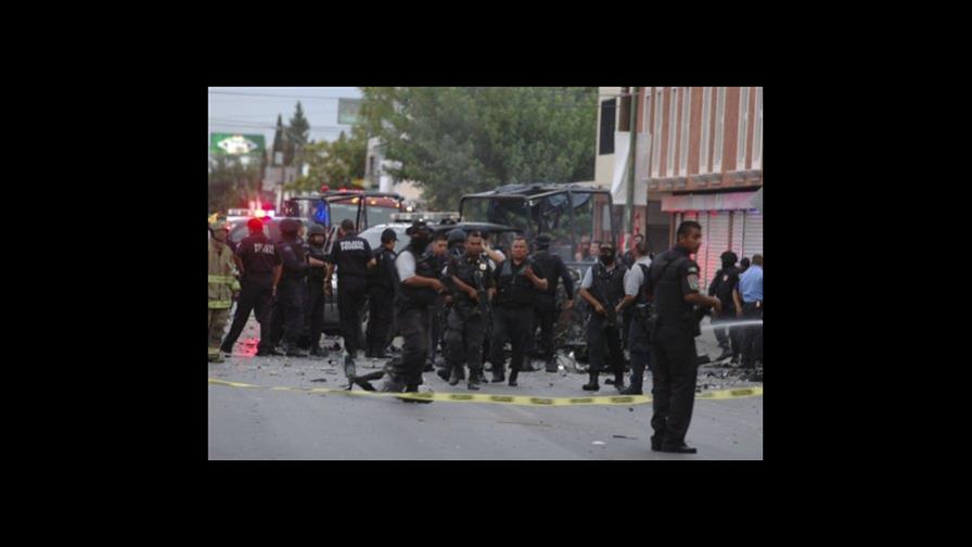 Ataque contra policías en México fue con un coche bomba