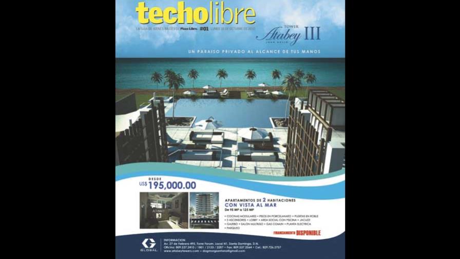 Hoy circula la primera edición de Techo Libre, guía de bienes raíces Hoy circula la primera edición de Techo Libre, guía de bienes raíces