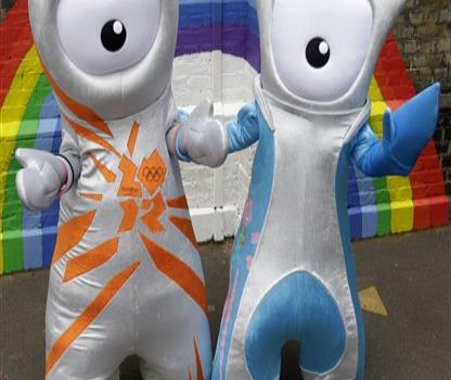 Londres presenta mascotas olímpicas de JJOO 2012
