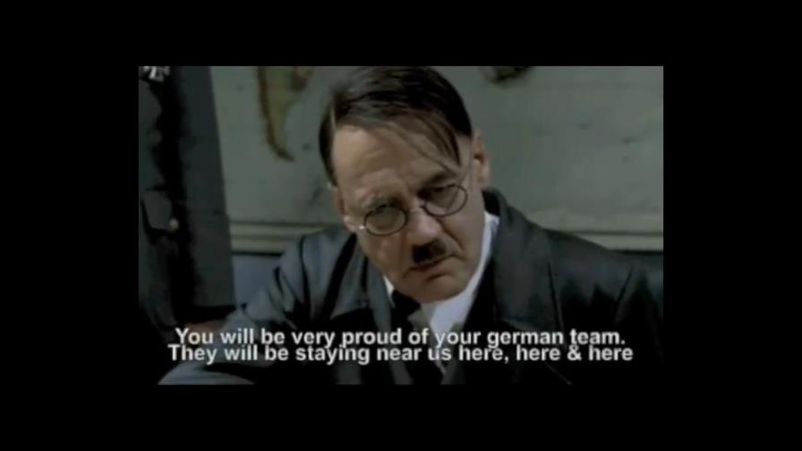 Productora se queja por parodias a escena de película de Hitler