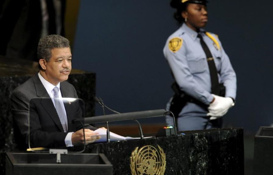 Discurso del presidente Leonel Fernández ante la ONU