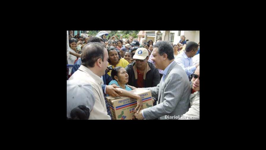 Se arma reperpero en entrega de canastas del Presidente Se arma reperpero en entrega de canastas del Presidente