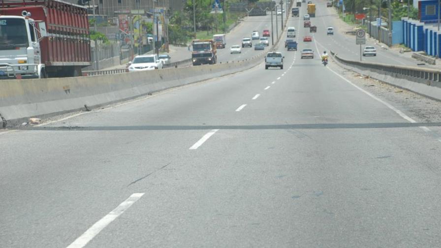 Cierran el elevado de Los Alcarrizos