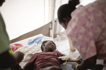 Muertos por cólera Haití suben a 1,344