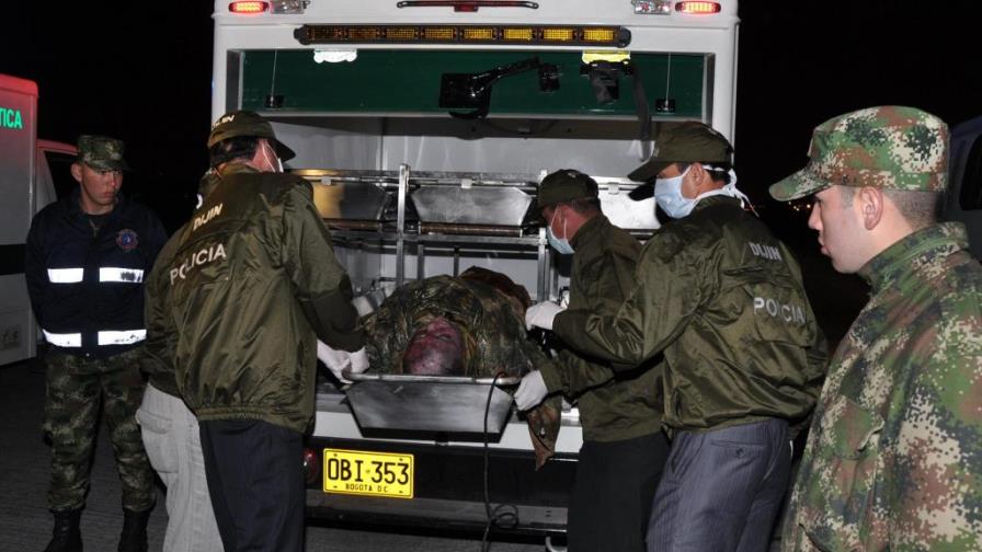 Llega a Bogotá cuerpo de Mono Jojoy, jefe guerrillero de FARC abatido