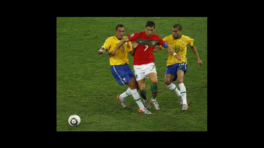 Brasil y Portugal empatan 0-0; los dos avanzan Brasil y Portugal empatan 0-0; los dos avanzan