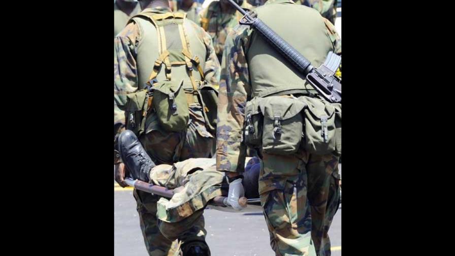 Capital de Jamaica es un campo de guerra