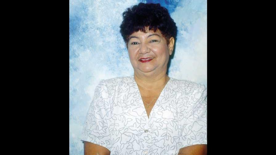 Falleció ayer la actriz María Rosa Almanzar, Sirita