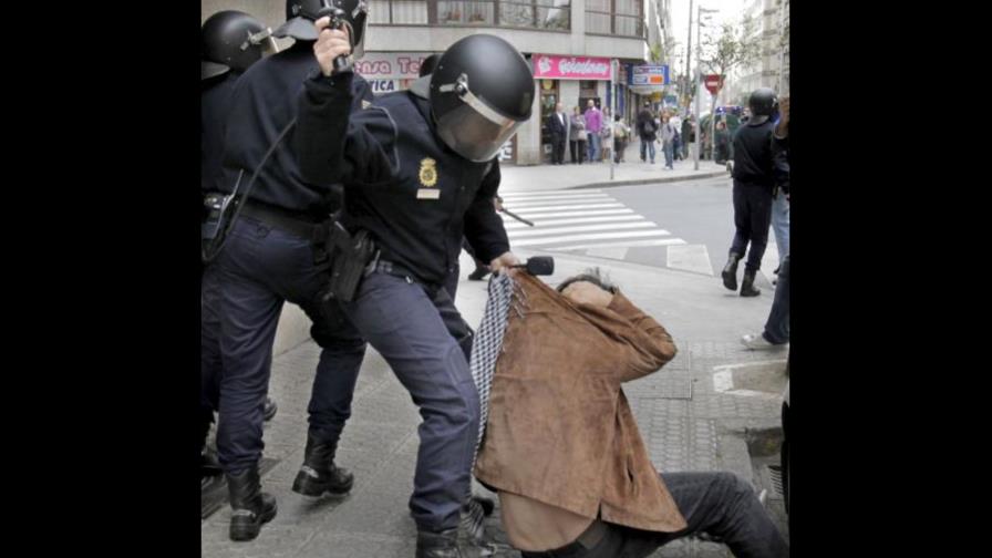 Huelga general en España se cumple en 70%