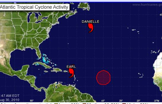 Islas del Caribe en alerta ante la amenaza del huracán Earl